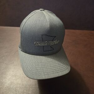 Travis Mathew Charcoal Snapback Cap